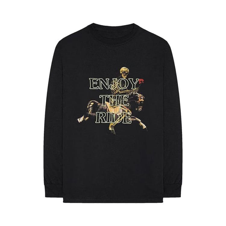 Cactus Jack by Travis Scott Astroworld Enjoy The Ride Long-Sleeve T-Shirt Black