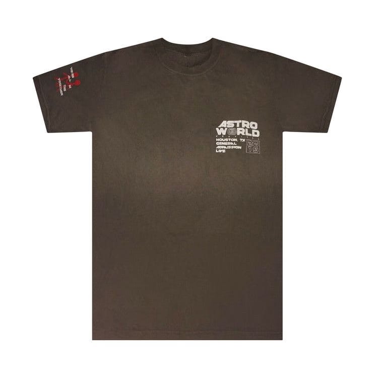 Cactus Jack by Travis Scott Official Souvenir T-Shirt Brown
