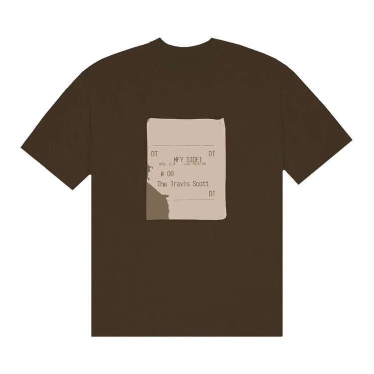 Cactus Jack by Travis Scott x Cactus Plant Flea Market Grill Slip T-Shirt Brown