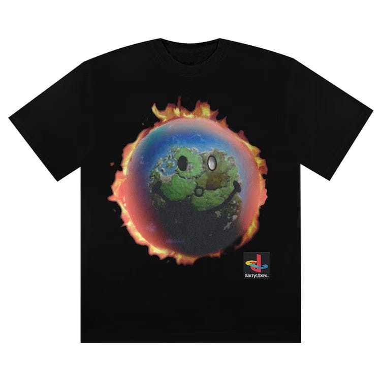 Cactus Jack by Travis Scott The Scotts World T-Shirt Black