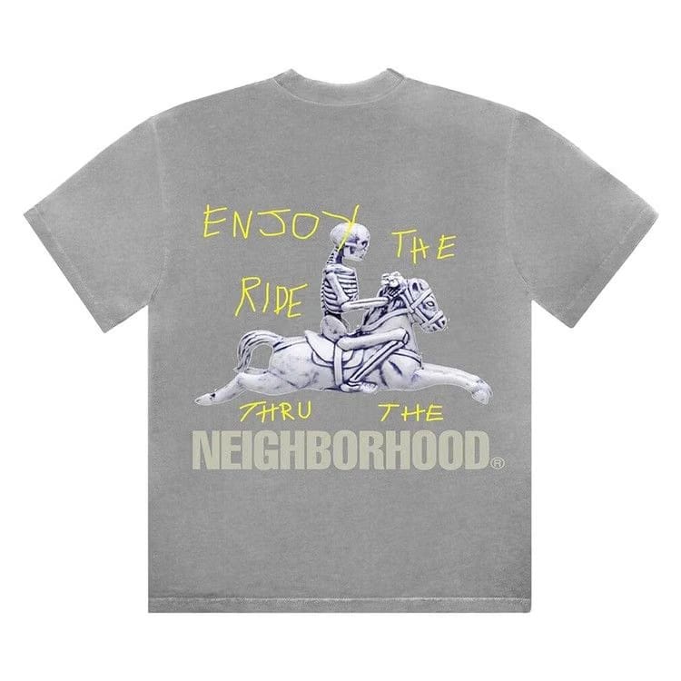 Cactus Jack by Travis Scott x Neighborhood Carousel T-Shirt Grey
