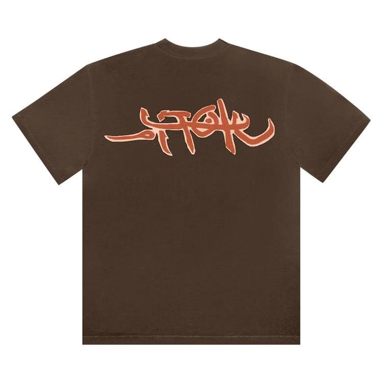 Cactus Jack by Travis Scott Annihilator T-Shirt Brown