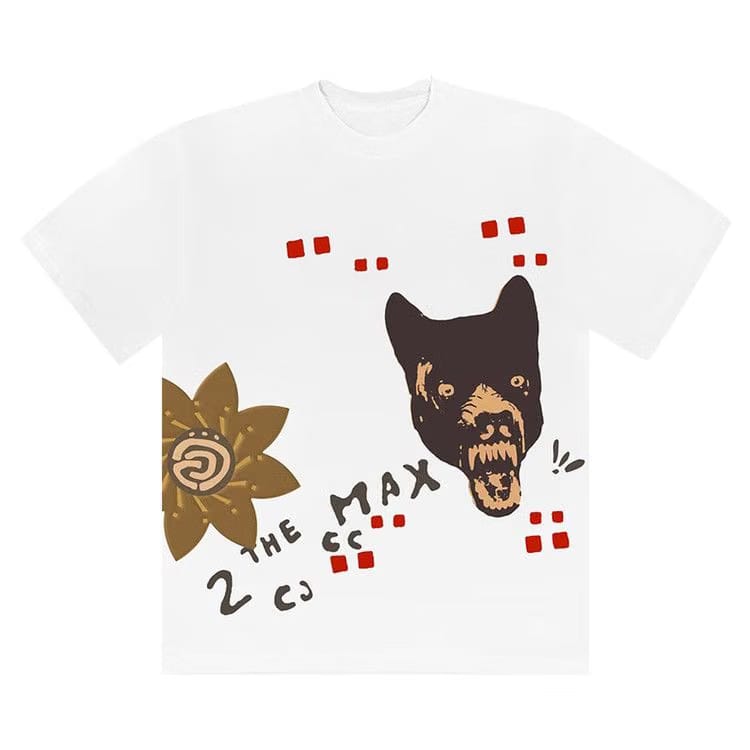 Cactus Jack by Travis Scott Wolf T-Shirt White