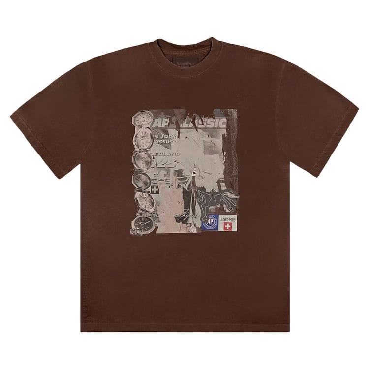 Cactus Jack by Travis Scott x Audemars Piguet Classic T-Shirt Brown