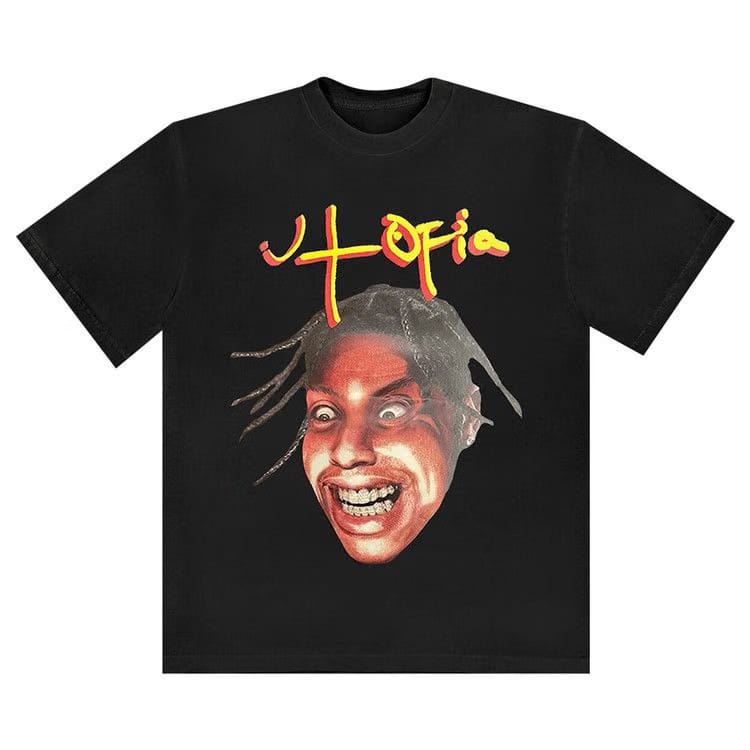 Cactus Jack by Travis Scott Utopia T-Shirt II Black