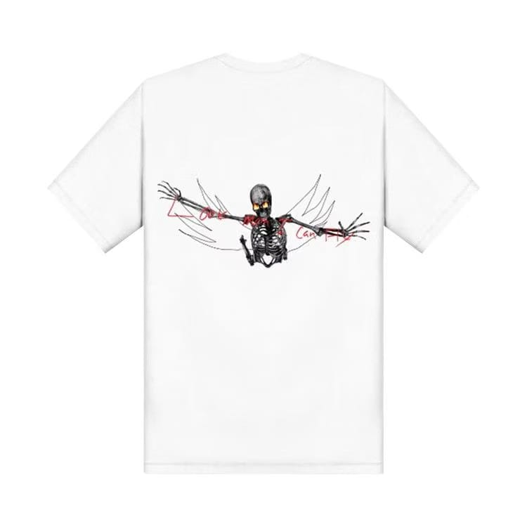 Cactus Jack by Travis Scott Look Mom I Can Fly T-Shirt White