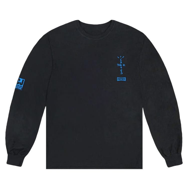 Cactus Jack by Travis Scott CJ Portal Long-Sleeve T-Shirt Black