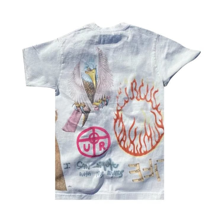 Cactus Jack by Travis Scott Metlife Tournee T-Shirt Vintage White