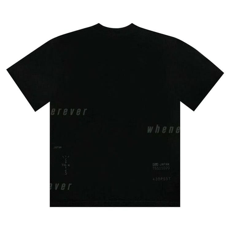 Cactus Jack by Travis Scott Digital Eye T-Shirt II Black