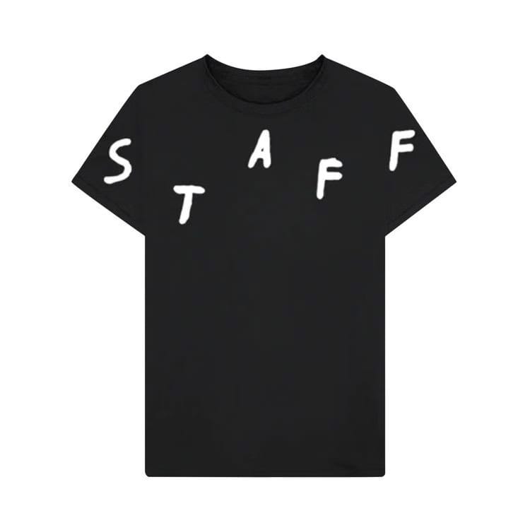 Cactus Jack by Travis Scott Astrofest Staff 2019 T-Shirt Black