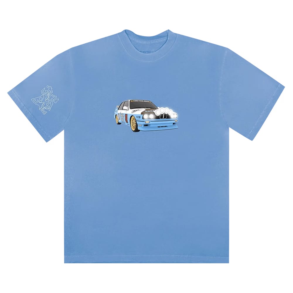 Cactus Jack by Travis Scott JACKBOYS Vehicle T-Shirt IV Blue