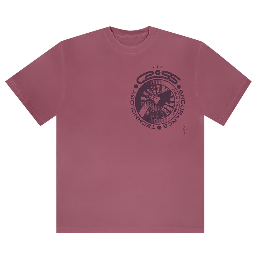 Cactus Jack by Travis Scott Cross Tech T-Shirt II Washed Pink