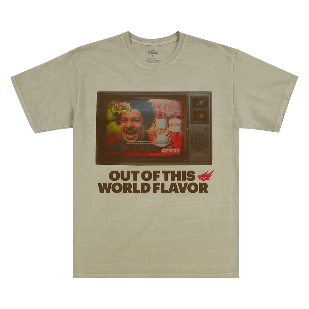 Cactus Jack by Travis Scott Commercial T-Shirt Dark Cream