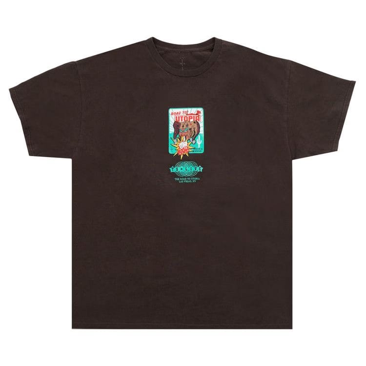 Cactus Jack by Travis Scott Joker T-Shirt Brown