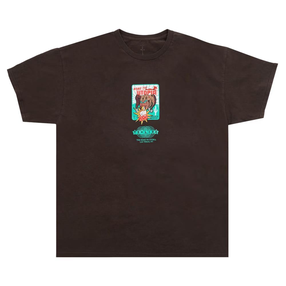 Cactus Jack by Travis Scott Joker T-Shirt Brown