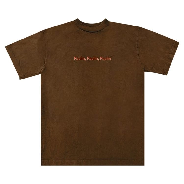 Cactus Jack by Travis Scott x Paulin, Paulin, Paulin T-Shirt Brown