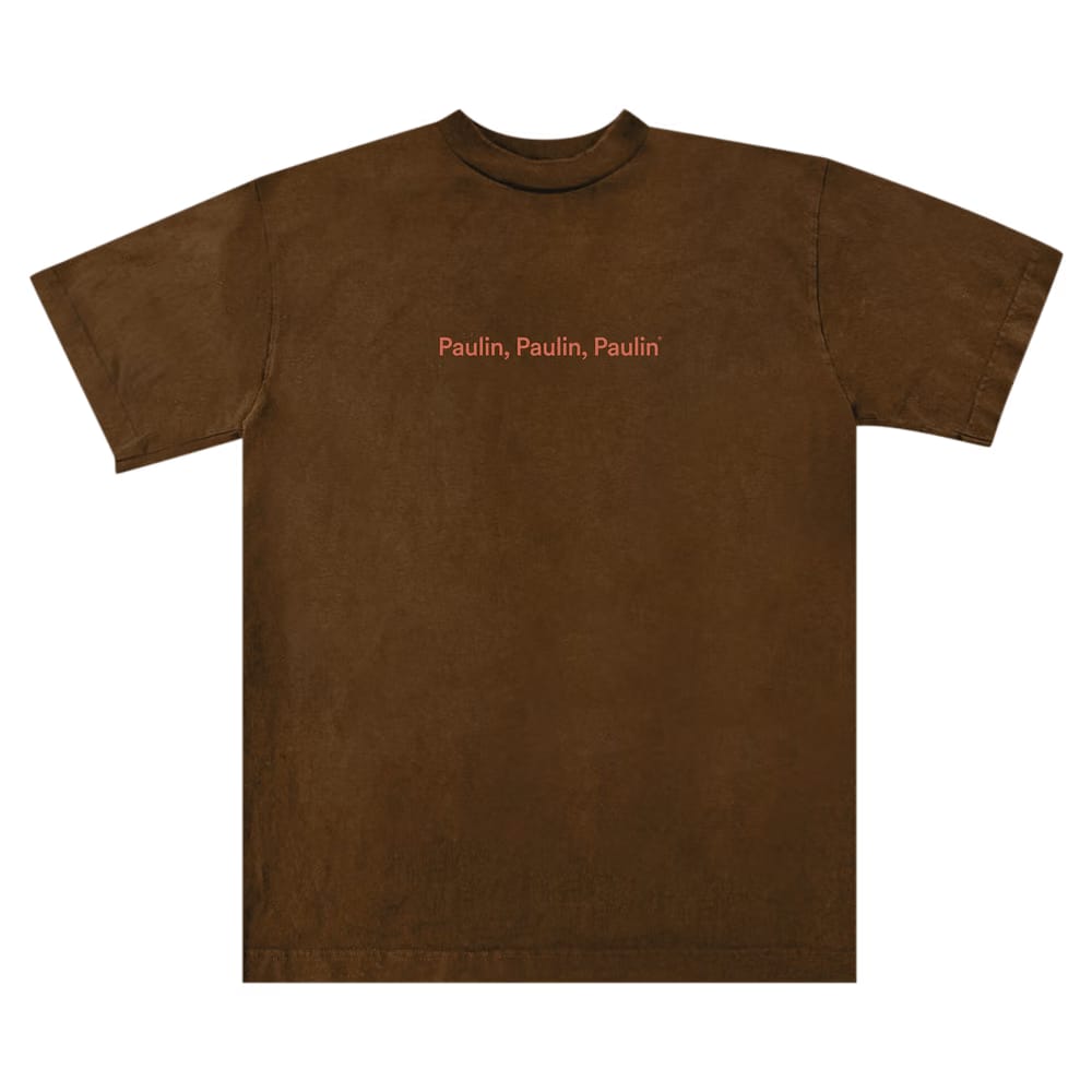 Cactus Jack by Travis Scott x Paulin, Paulin, Paulin T-Shirt Brown