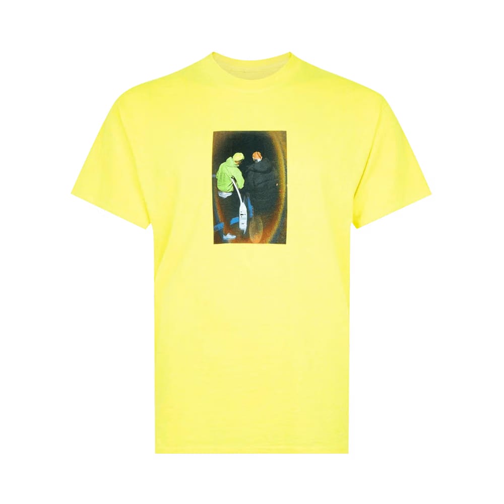 Cactus Jack by Travis Scott JACKBOYS Photo T-Shirt II Safety Green