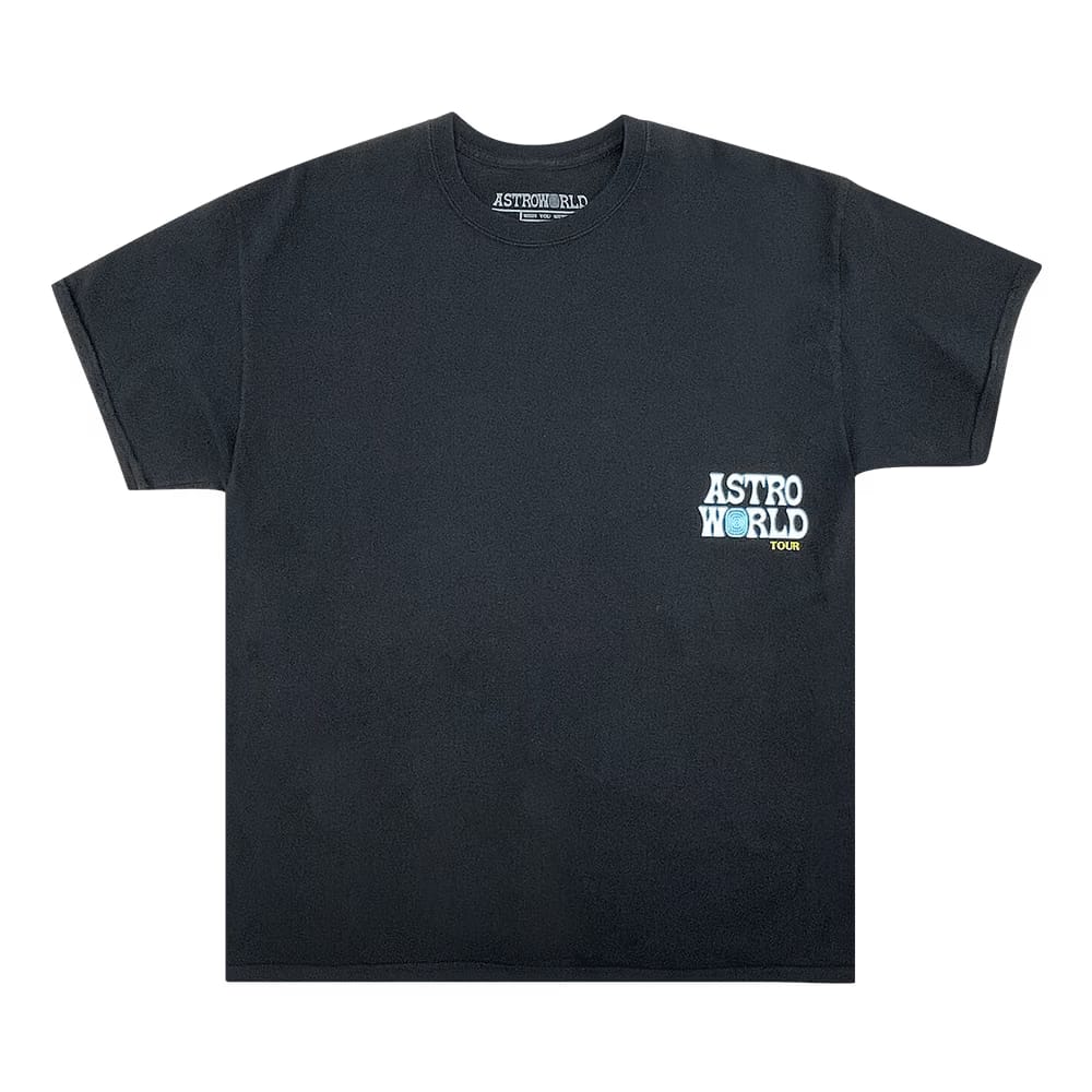 Cactus Jack by Travis Scott Teddy Bear T-Shirt Black