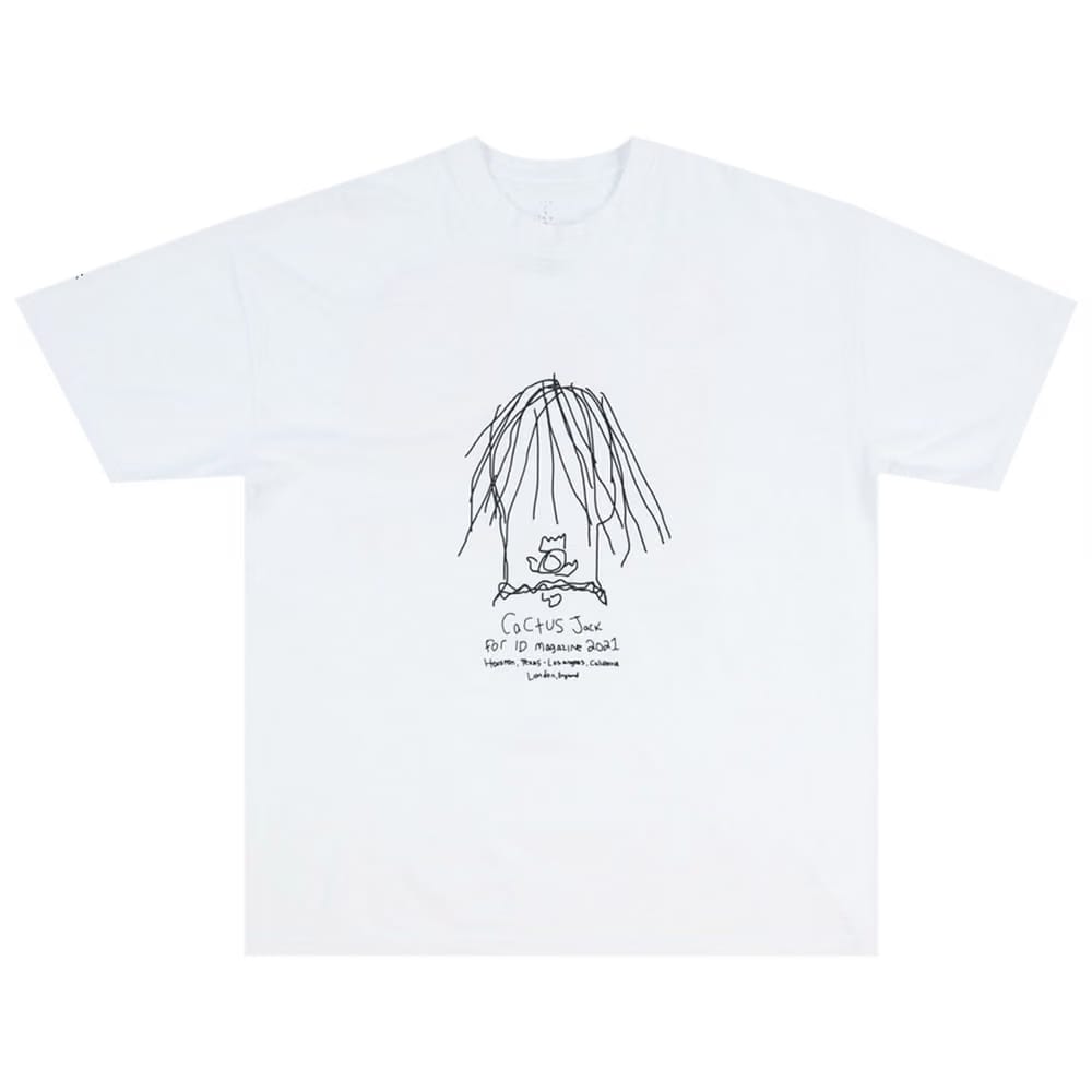Cactus Jack by Travis Scott The Utopia Issue T-Shirt White