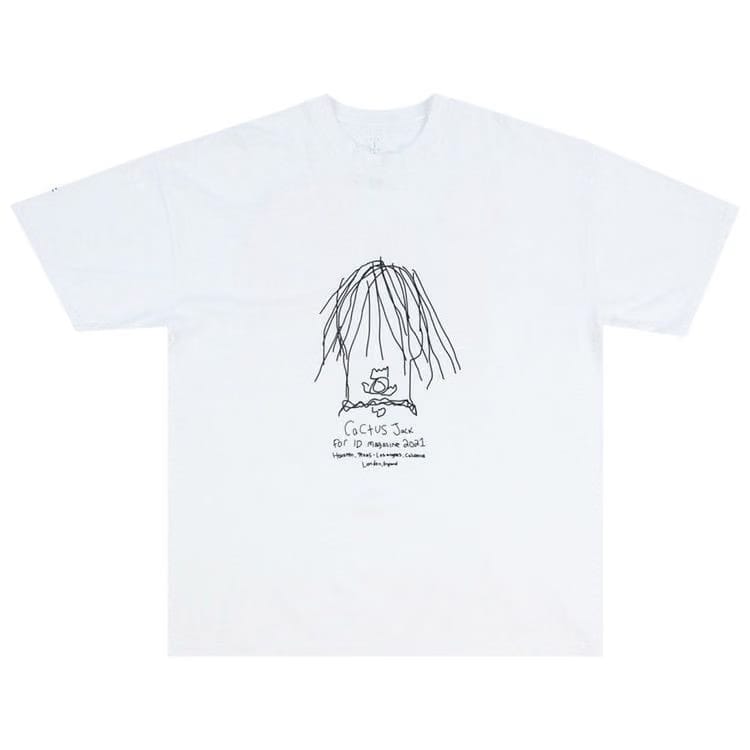 Cactus Jack by Travis Scott The Utopia Issue T-Shirt White