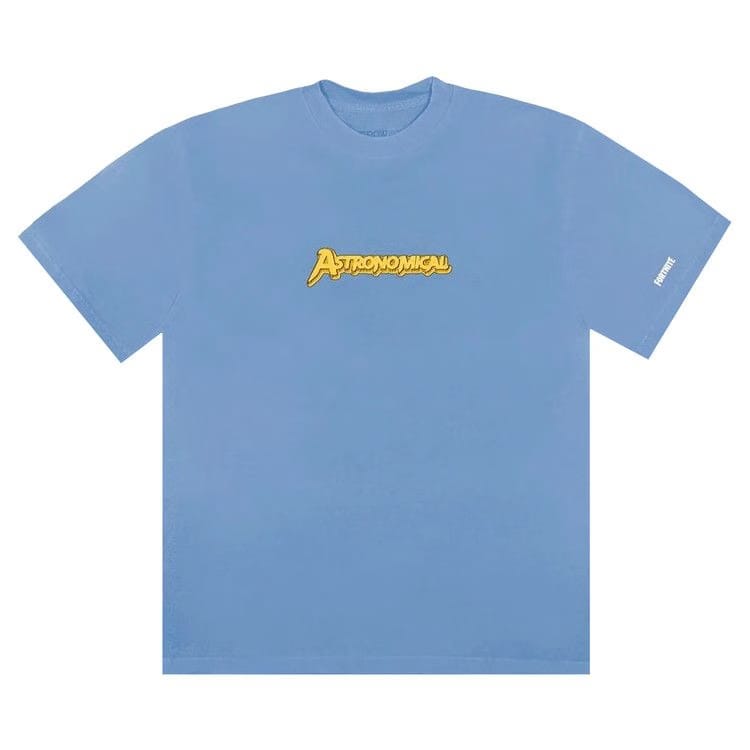 Cactus Jack by Travis Scott The Scotts Astro Goosebumps T-Shirt Blue