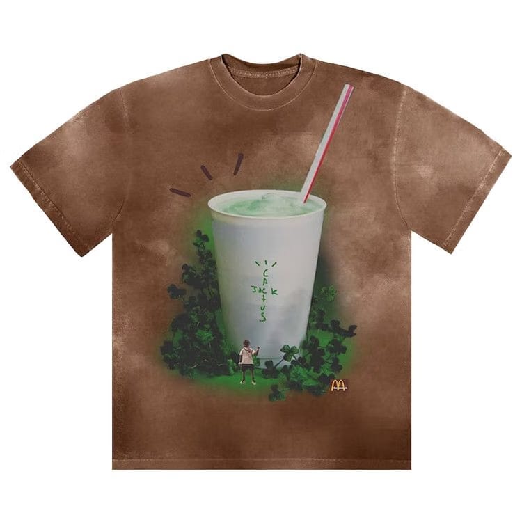 Cactus Jack by Travis Scott Grail T-Shirt Brown
