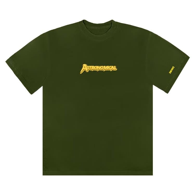 Cactus Jack by Travis Scott Astro Cyclone T-Shirt Green