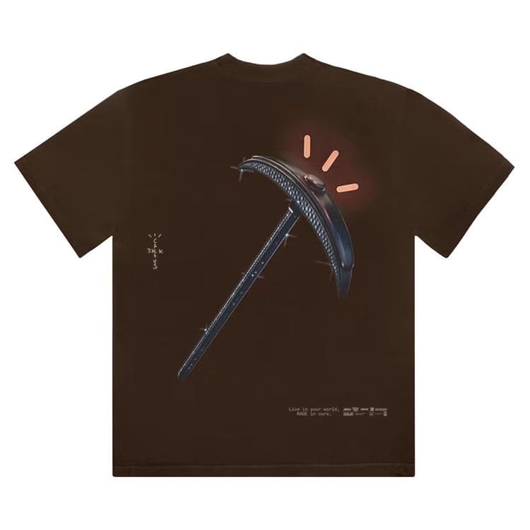 Cactus Jack by Travis Scott Astro Diamond Jack T-Shirt Brown