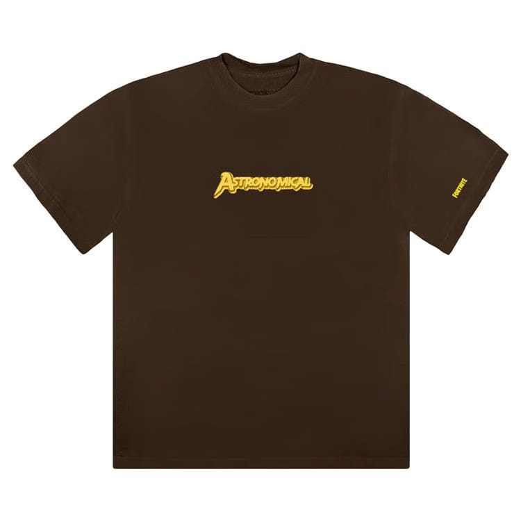 Cactus Jack by Travis Scott Astro Diamond Jack T-Shirt Brown