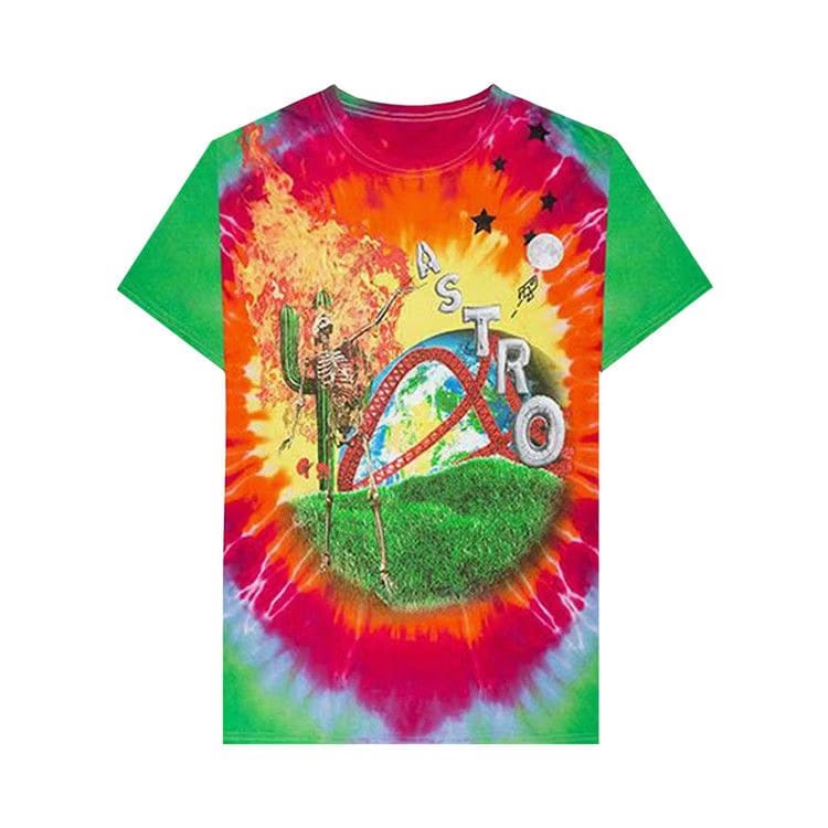 Cactus Jack by Travis Scott Astroworld Smiley T-Shirt Tie-Dye