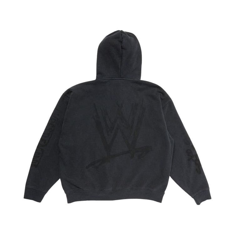 Cactus Jack by Travis Scott x WWE Double Cactus Jack Full-Zip Hoodie Mick Foley Black
