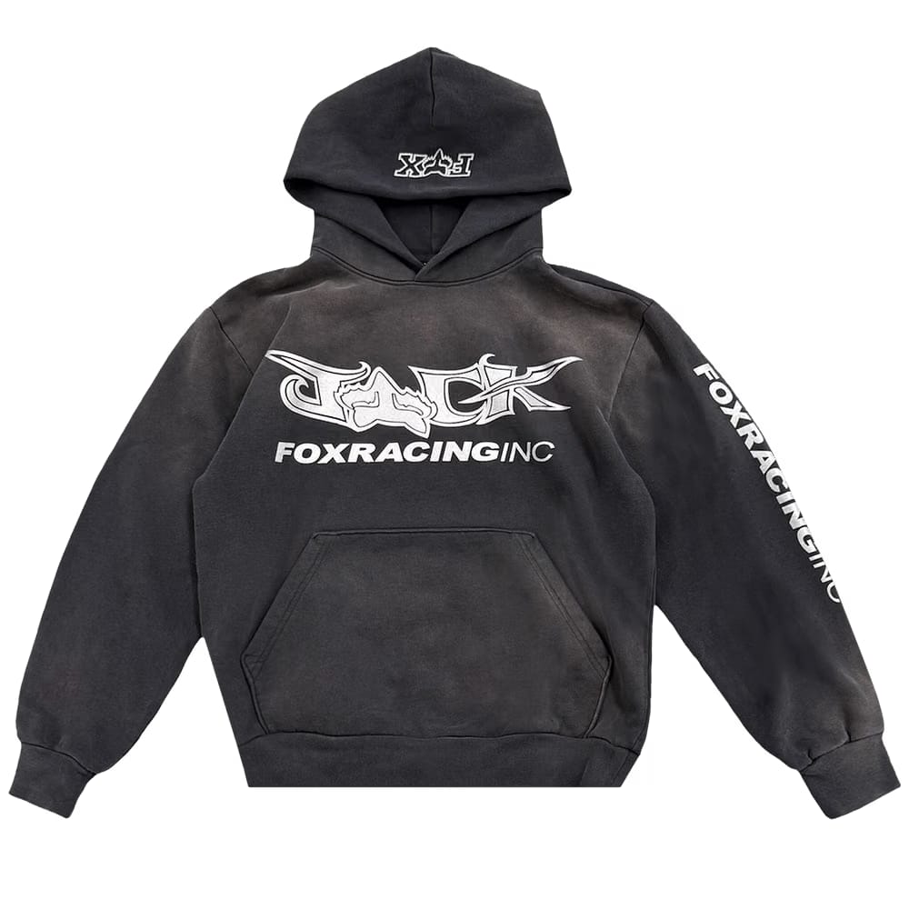 Cactus Jack by Travis Scott x Fox Racing Hoodie I Black
