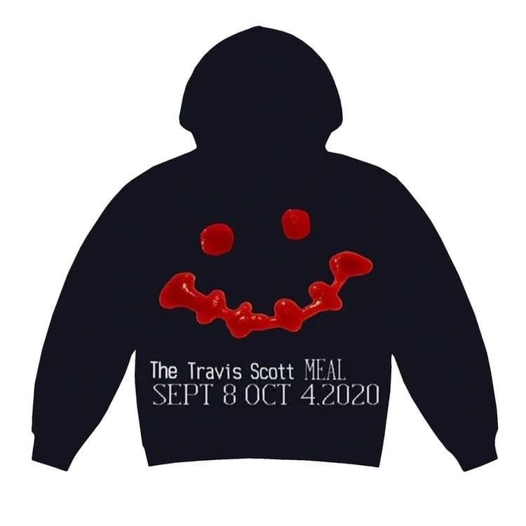 Cactus Jack by Travis Scott x Cactus Plant Flea Market Ketchup Hoodie Black