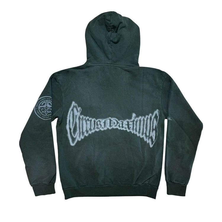 Cactus Jack by Travis Scott Met Life Hoodie II Washed Green