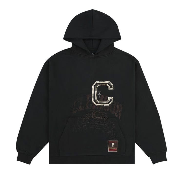 Cactus Jack by Travis Scott x Mitchell & Ness Clemson University Hoodie Black