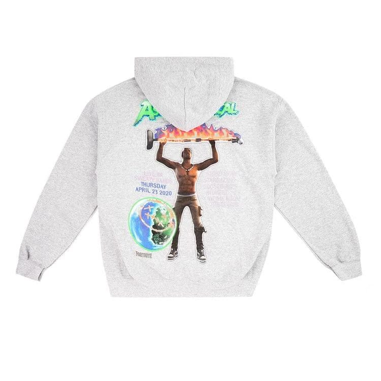 Cactus Jack by Travis Scott Astro Hoodie Grey