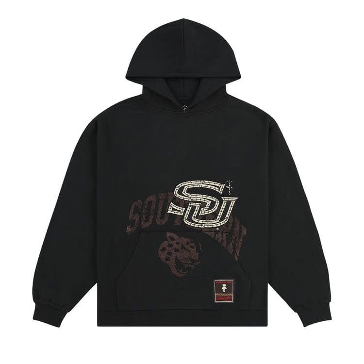 Cactus Jack by Travis Scott x Mitchell & Ness Southern University Hoodie Black