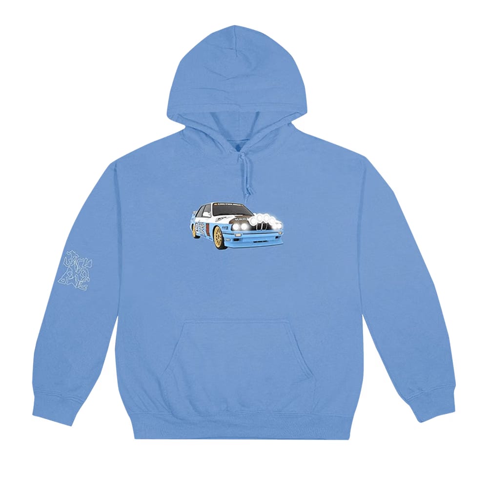 Cactus Jack by Travis Scott JACKBOYS Vehicle Hoodie IV Blue