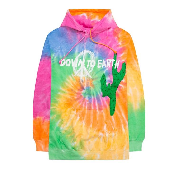 Cactus Jack by Travis Scott Astroworld x DSM Down To Earth Hoodie Tie-Dye