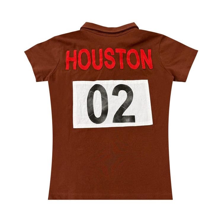 Cactus Jack by Travis Scott x MOWALOLA Houston Polo Brown