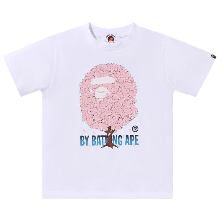BAPE Kids Sakura By Bathing Ape T-Shirt White