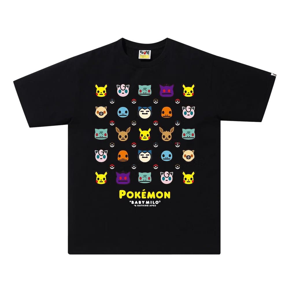 BAPE Pokémon T-Shirt #12 Black