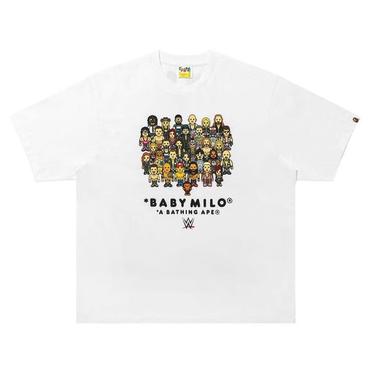BAPE x WWE Wrestlers Baby Milo Relaxed Fit T-Shirt White