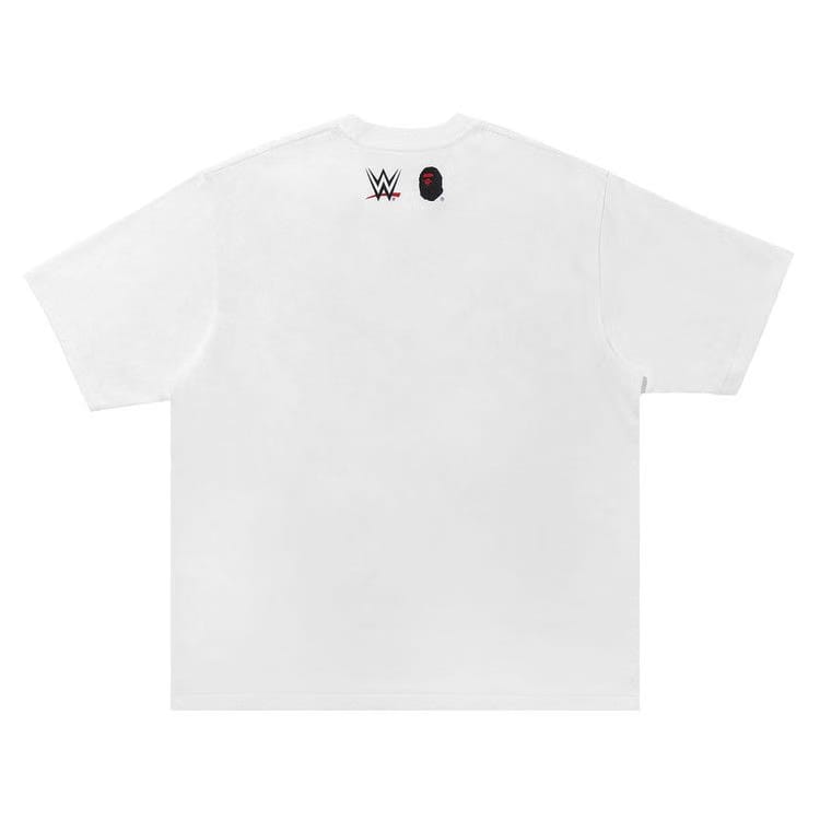 BAPE x WWE Stone Cold Steve Austin Baby Milo Relaxed Fit T-Shirt White