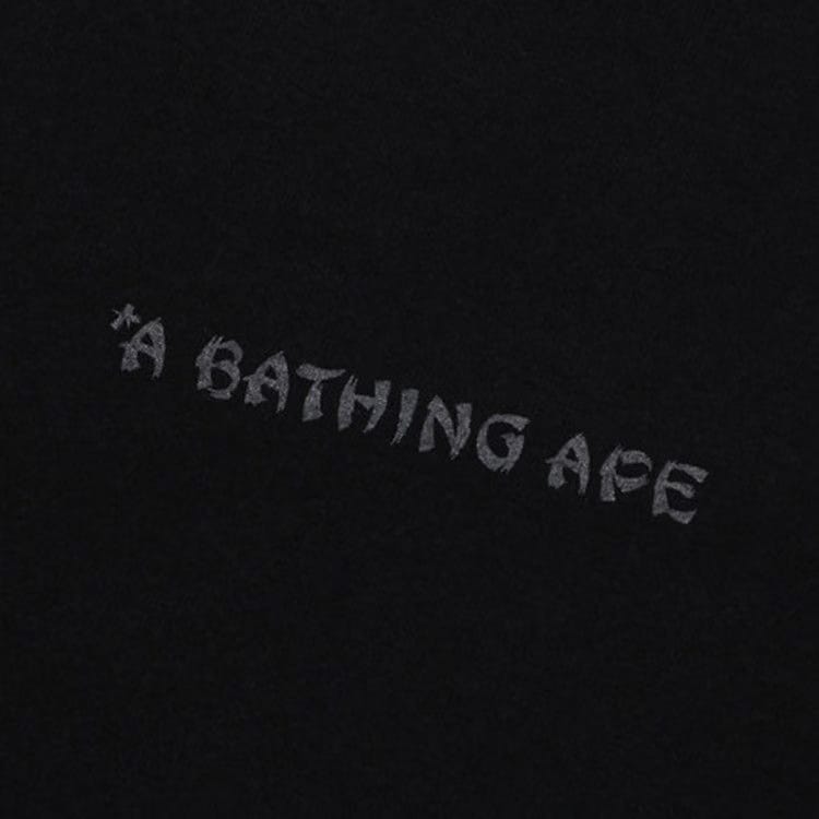 BAPE Japanese Tattoo Logo T-Shirt Black