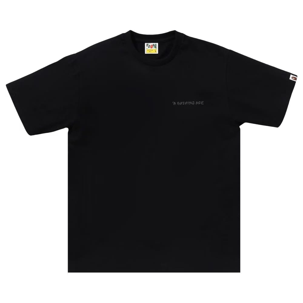 BAPE Japanese Tattoo Logo T-Shirt Black