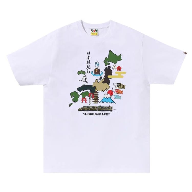 BAPE Japan Culture T-Shirt White