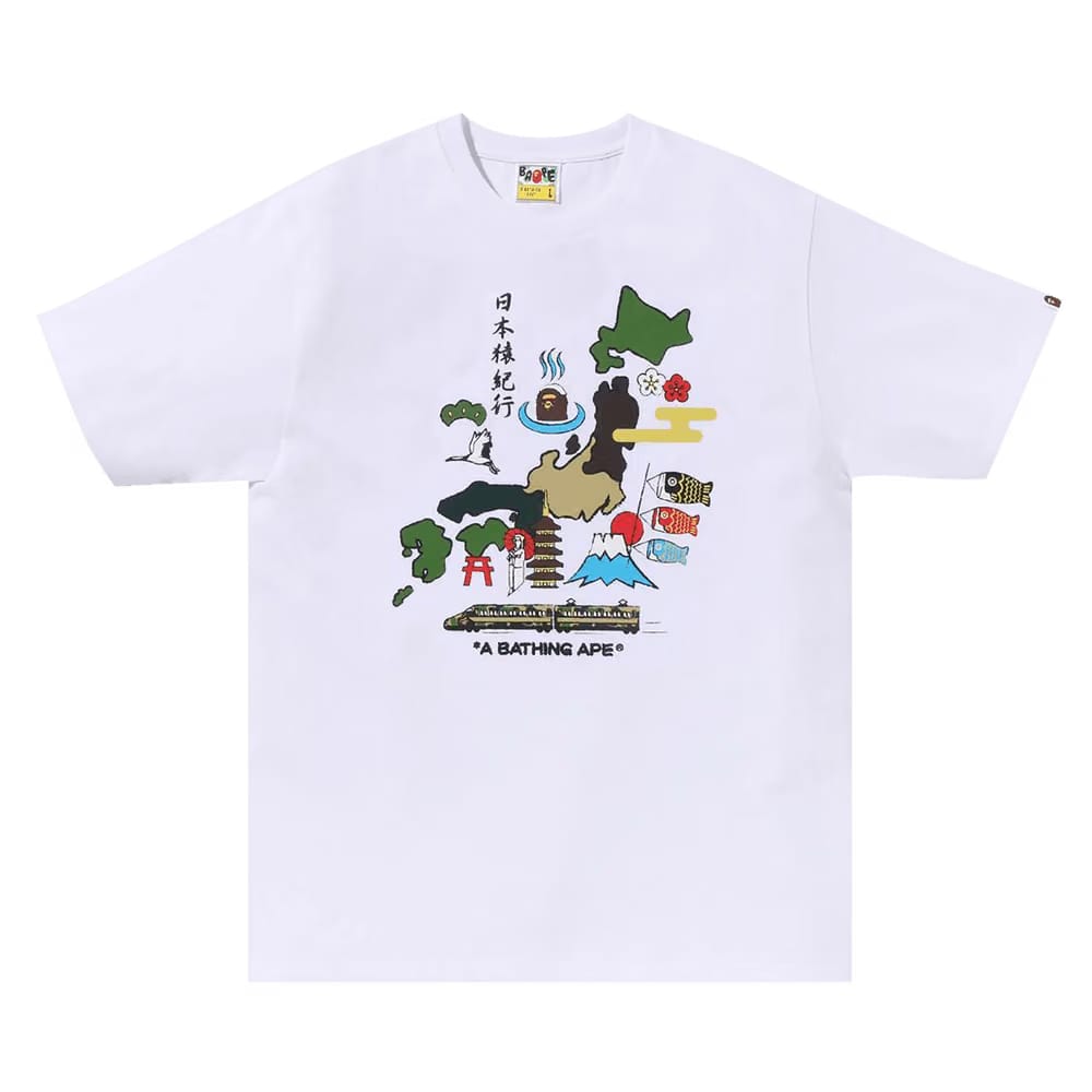 BAPE Japan Culture T-Shirt White