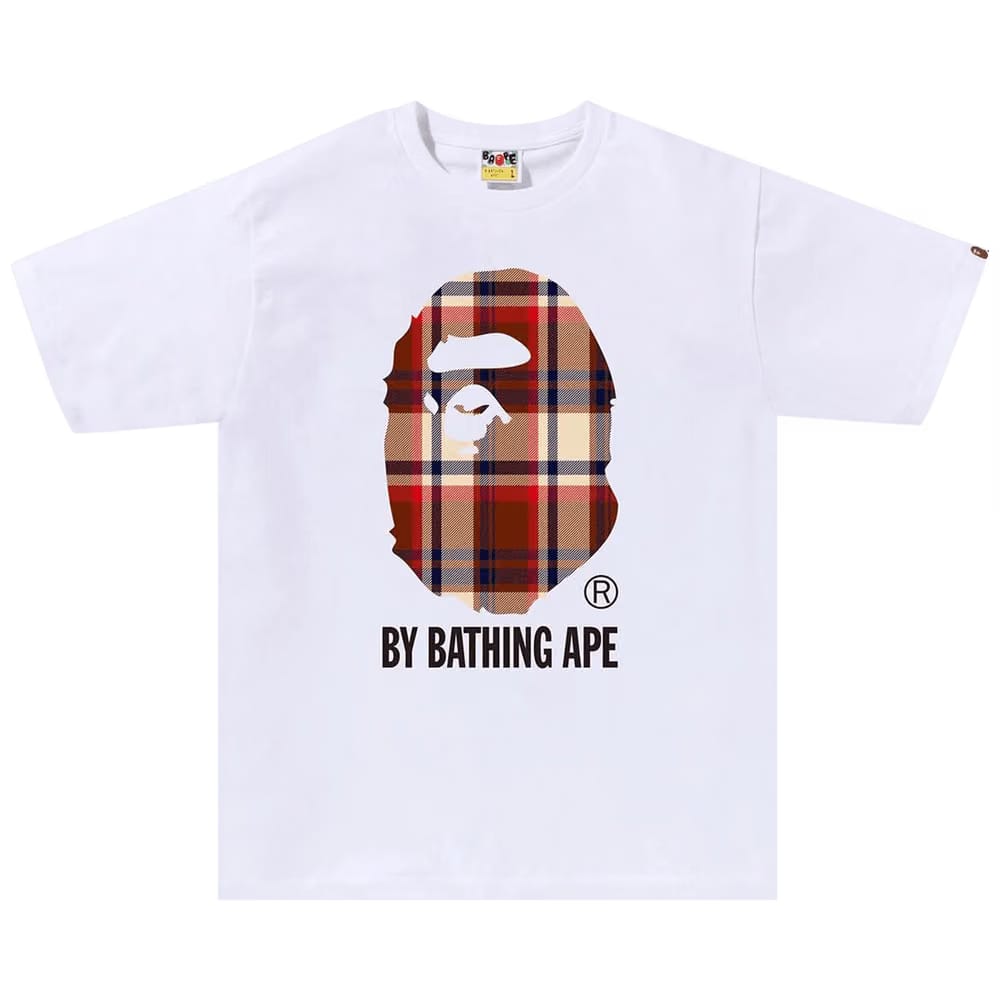 BAPE Check By Bathing Ape T-Shirt White